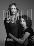 10-04-2011 Dewi and daughter at studio in Amsterdam, by order of JM Magazine.

[keywords]Black & White Image, Posed, Half Length, Eyecontact[/keywords]